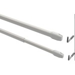 Разтегателен-телескопичен корниз тип "Вирта" 2 броя в пакет 50-80см., 80-120см., 100-160см. код-110110 Разтегателен-телескопичен корниз тип "Вирта" 2 броя в пакет 50-80см., 80-120см., 100-160см. код-110110