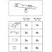 Разтегателен, телескопичен метален тръбен корниз  ф16/19mm. с накрайници-цилиндър, плюс трегери за монтаж, размер 190-340см. цвят сив-оптик код-33660
