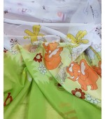 Детски плат за пердета, десен-Джунглата, височина 300см. код-09169