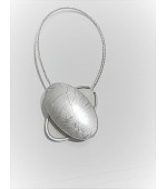 Декоративна магнитна щипка за превързване на завеси и пердета цвят сребрист и златист, код-79010