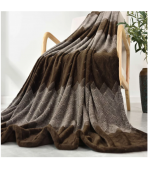 Одеяло плюшено серия  »Торонто« 230гр./м² полиестер супер меко на допир, размер 200x150 см. код-2023800