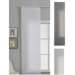 Завеса тип японска стена, от твърд текстил за монтаж на обикновени релси за пердета, размер 245x60см. код-2024740