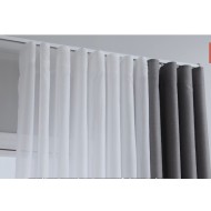 Готово перде за директно окачване, воал-батиста устойчиво на намачкване с набиране 1:2 и вградена оловна нишка, размер 245х600, код-2025100-1 Готово перде за директно окачване, воал-батиста устойчиво на намачкване с набиране 1:2 и вградена оловна нишка, размер 245х600, код-2025100-1