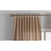 Готова завеса имитираща лен плюс коланче, за директно окачване с вълнообразно фиксирано набиране 1:2, цвят таупе, 245х145 и 245х300, код-2025110-2 от 19.99 евро Готова завеса имитираща лен плюс коланче, за директно окачване с вълнообразно фиксирано набиране 1:2, цвят таупе, 245х145 и 245х300, код-2025110-2 от 19.99 евро