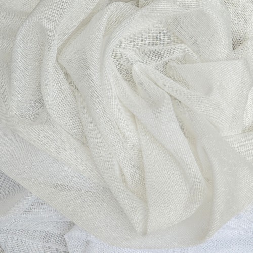 Ефирен плат с меланжиран ефект за тънки дневни пердета, код-L00993-DE4007