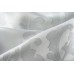 Завеса "Барок" с лъскави флорални елементи,  за окачване на релса или тръбен корниз, размер 245x140см.(височина x ширина)
