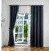 Комплект 2бр. 100% Блекаут завеси с Халки »München Dark« с Коланчета, 3 размера, Пълно Затъмняване, Цвят Тъмно Сив код-202410-2-007