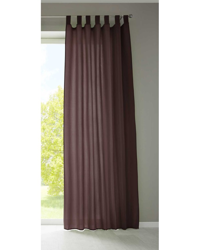 Готова завеса »Берлин« от микросатен цвят Оранжев, полупрозрачна, матова. Размери 175х140/225х140/245х140.За корниз или релса. 20400N 20400N-019